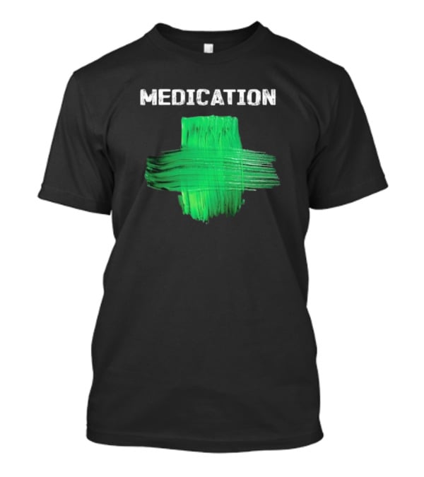 Damian Marley Medication Green Cross T-Shirt