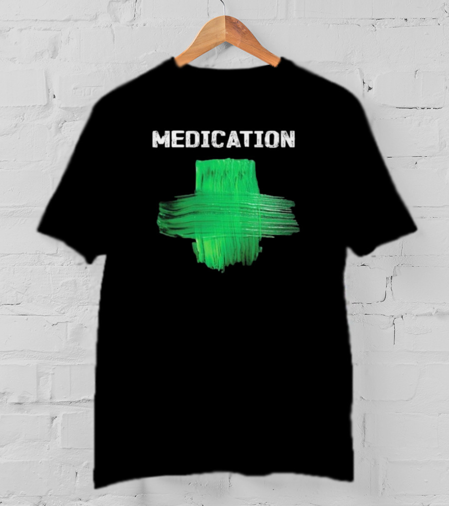 Damian Marley Medication Green Cross T-Shirt