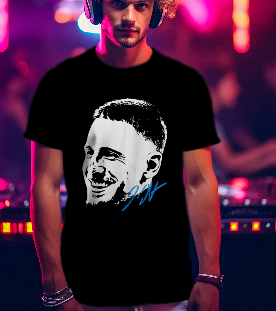 Donte DiVincenzo Signature Minnesota Timberwolves Bigface T-Shirt