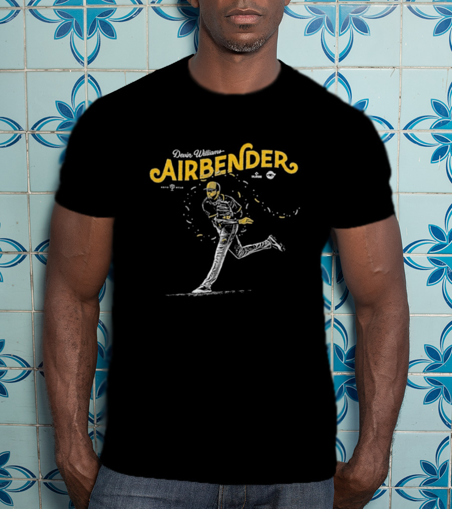 Devin Williams Airbender Baseball Pitcher Dynamic Motion T-Shirt