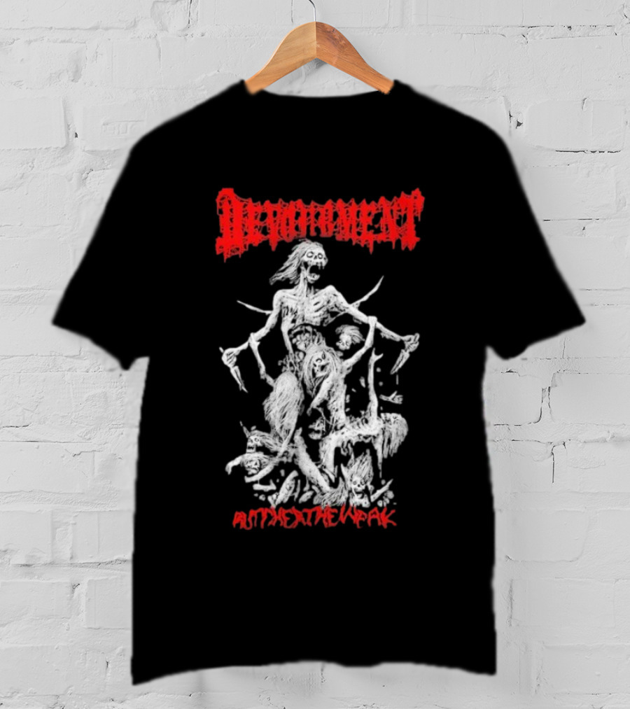 Devourment Butcher The Weak Undead Creature Scene T-Shirt