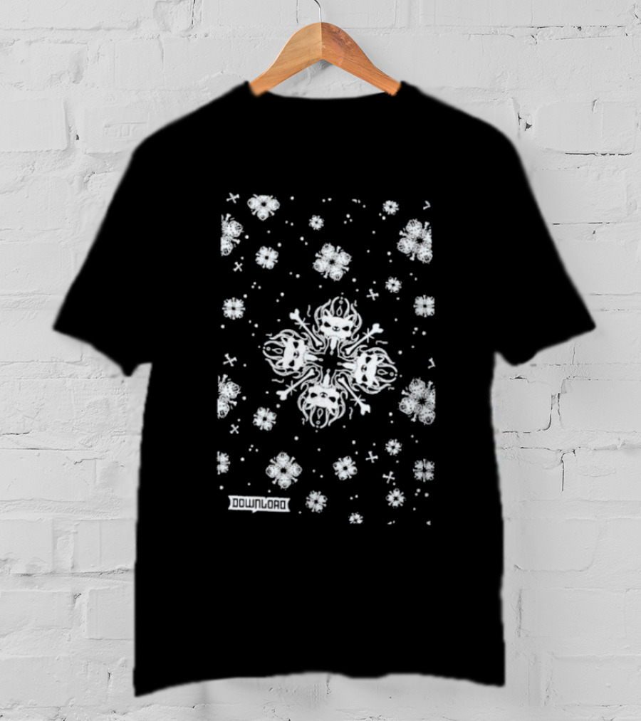 Download Festival Snowflake Pattern T-Shirt
