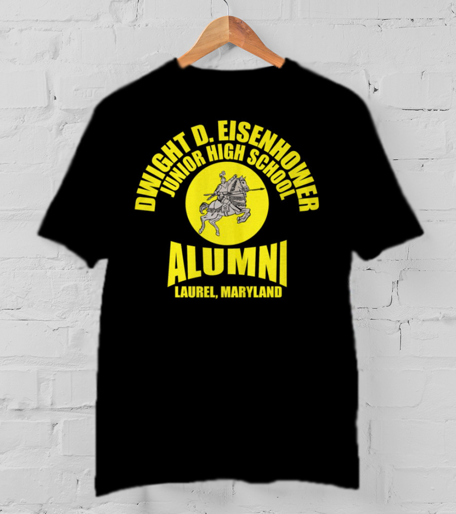 Dwight D Eisenhower Junior High School Alumni Laurel Maryland T-Shirt
