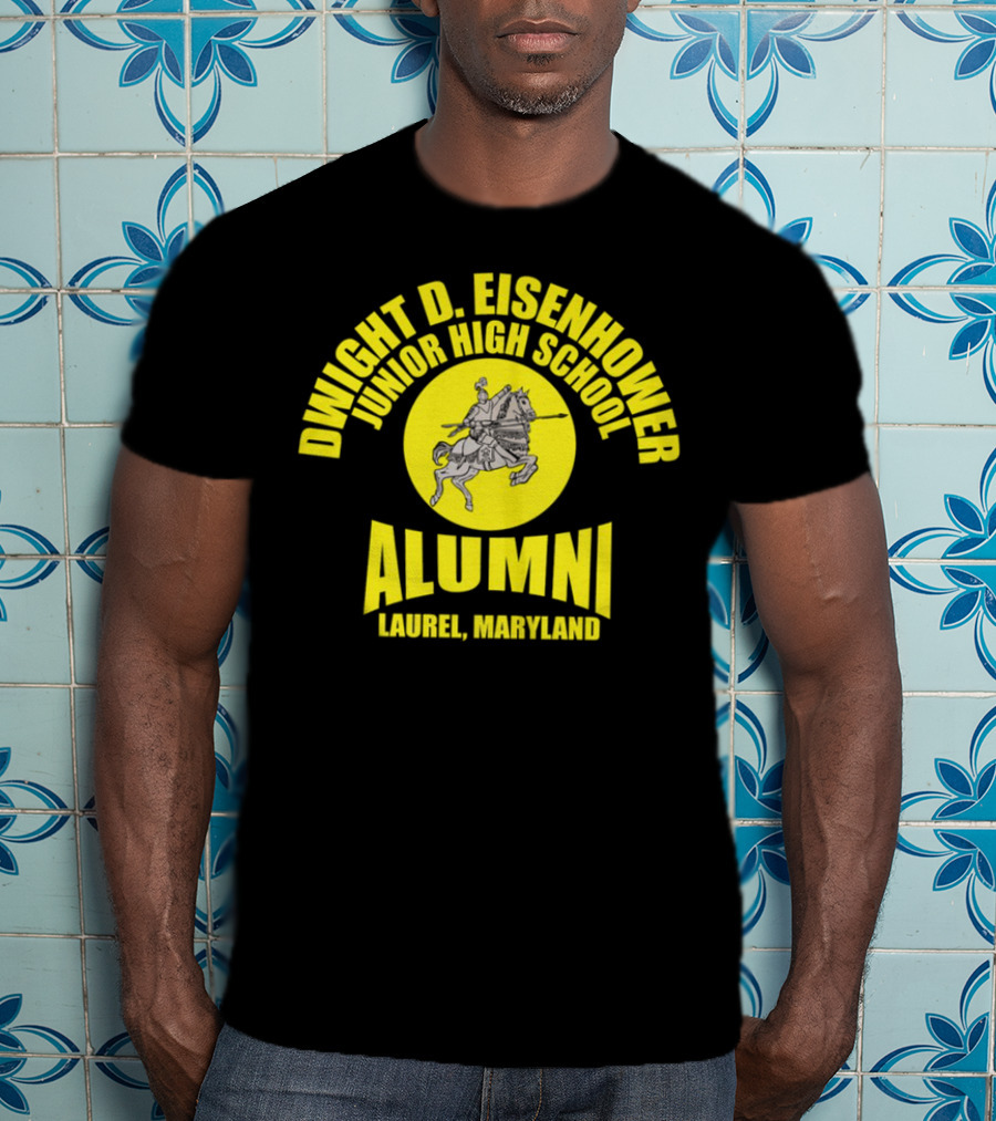 Dwight D Eisenhower Junior High School Alumni Laurel Maryland T-Shirt