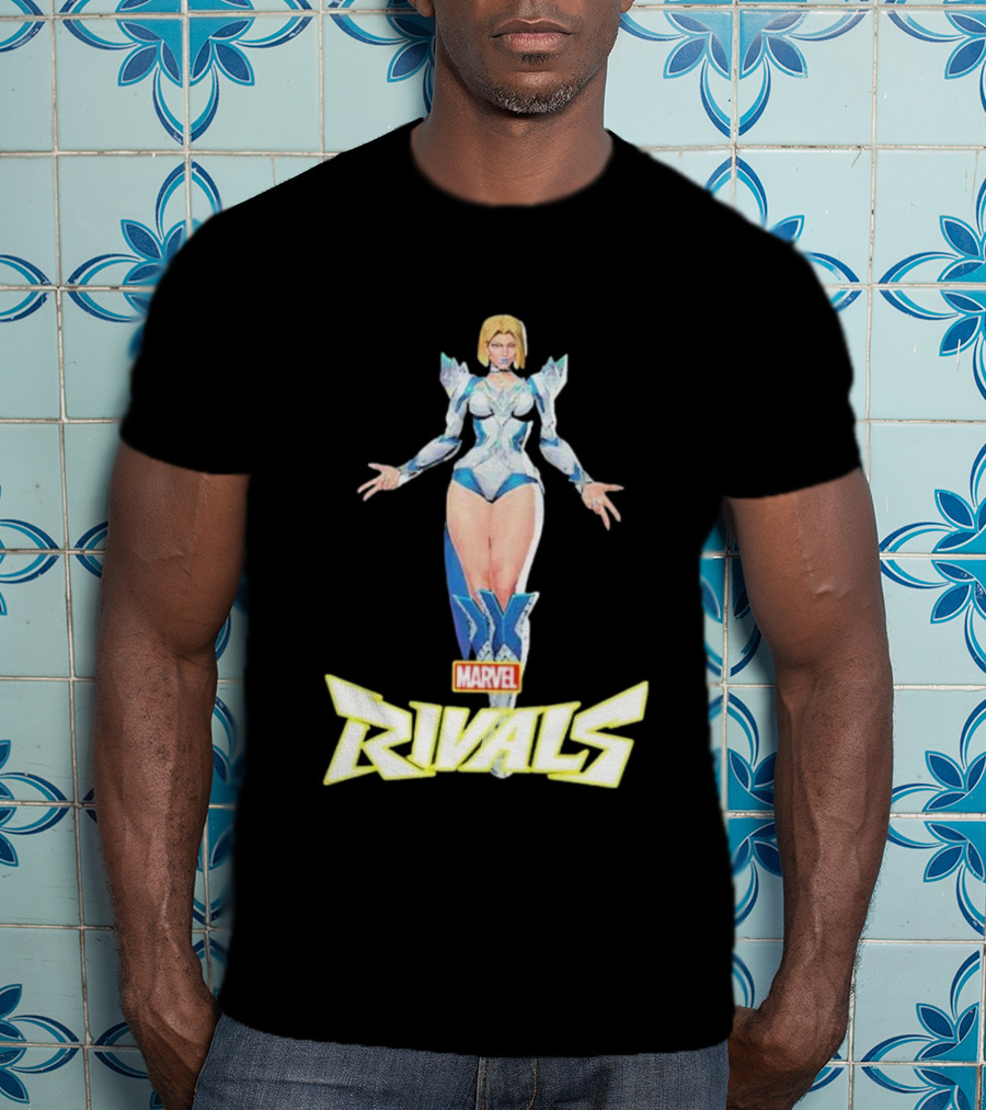 Emma Frost Marvel Rivals Season 2 Hellfire Gala Game Characters T-Shirt