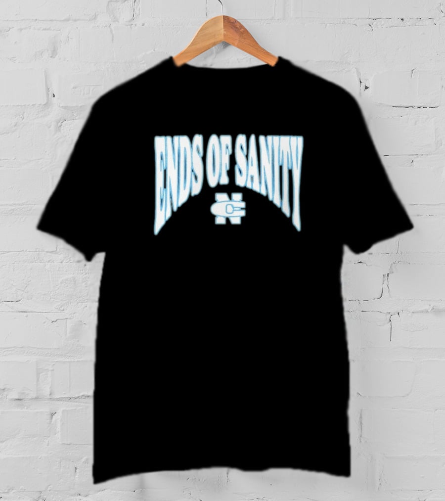 Ends Of Sanity NC Daze Blue Iconic Style T-Shirt