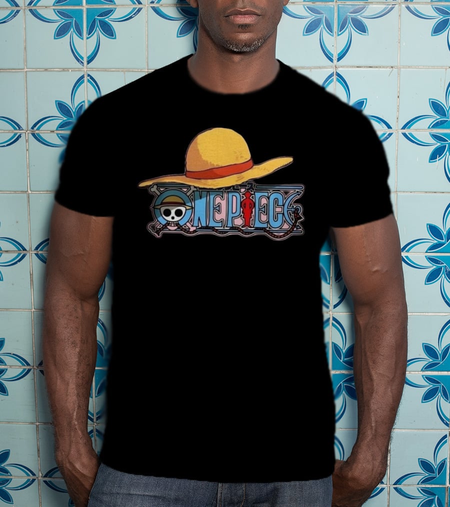 One Piece Straw Hat Pirate Emblem T-Shirt