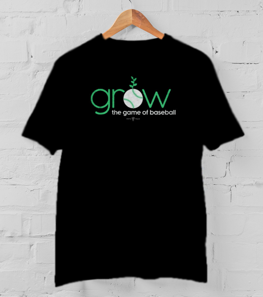 Grow The Game Of Baseball With Baseball Plant Graphic T-Shirt