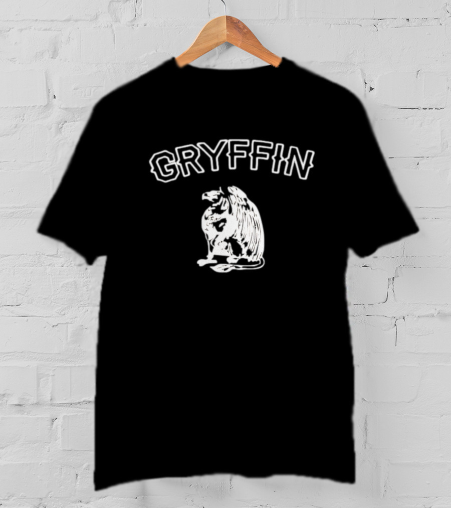 Gryffin Eagle Mythical Creature Illustration T-Shirt