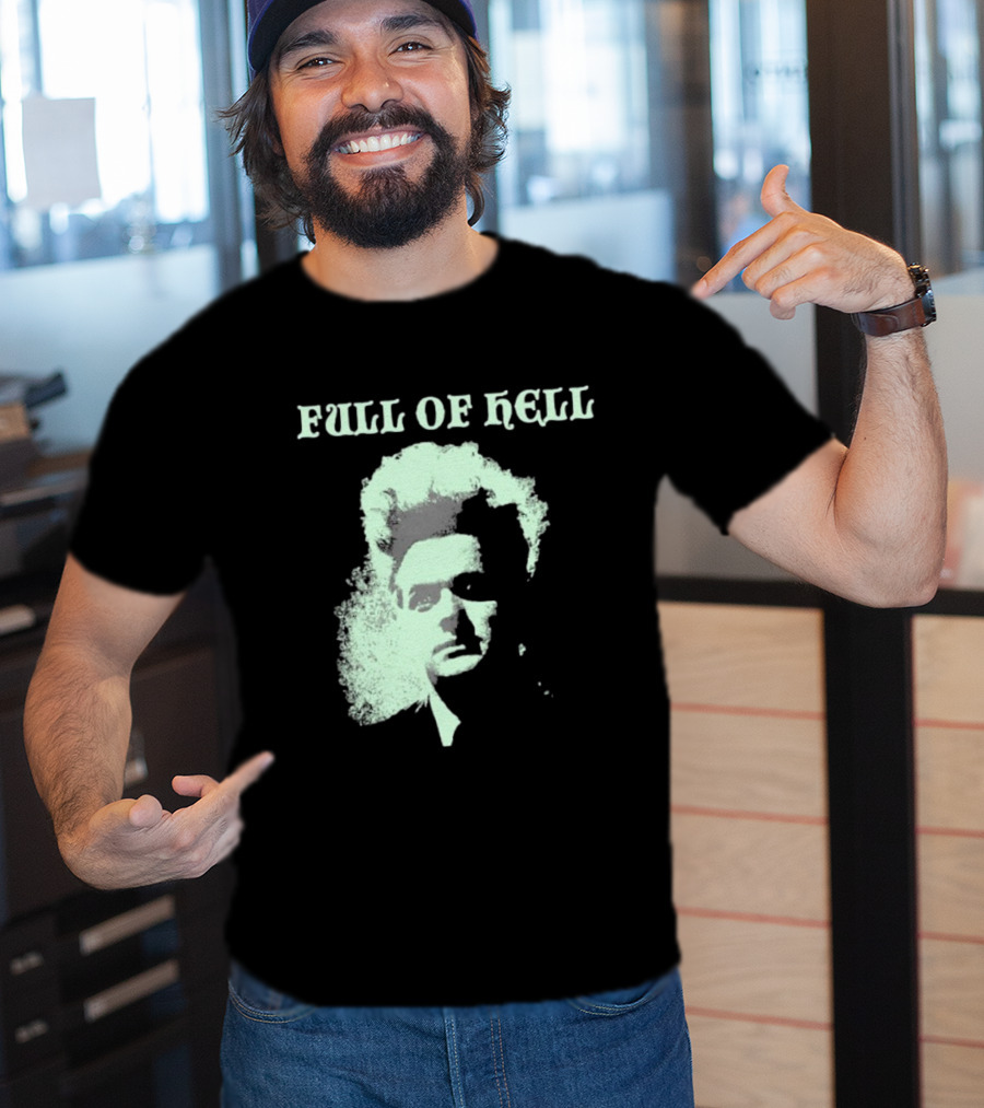 Full Of Hell Eraserhead Distorted Face Graphic T-Shirt
