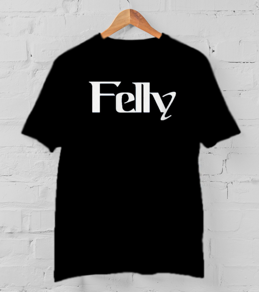Felly Music Brand Name Typography T-Shirt