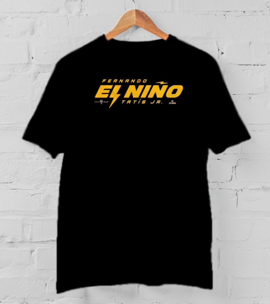 Fernando El Niño Tatis Jr Thunderbolt Icon T-Shirt
