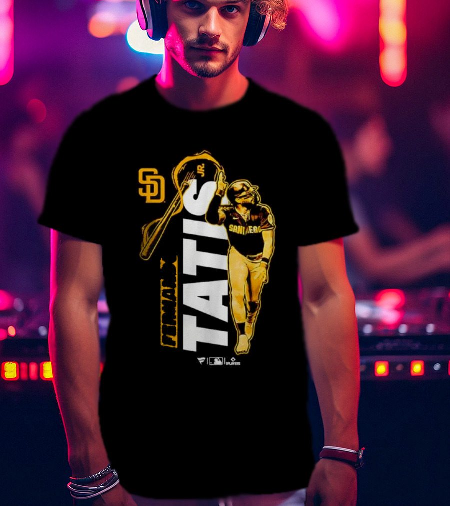 SD Baseball Fernando Tatis Jr. San Diego Electric Moments T-Shirt
