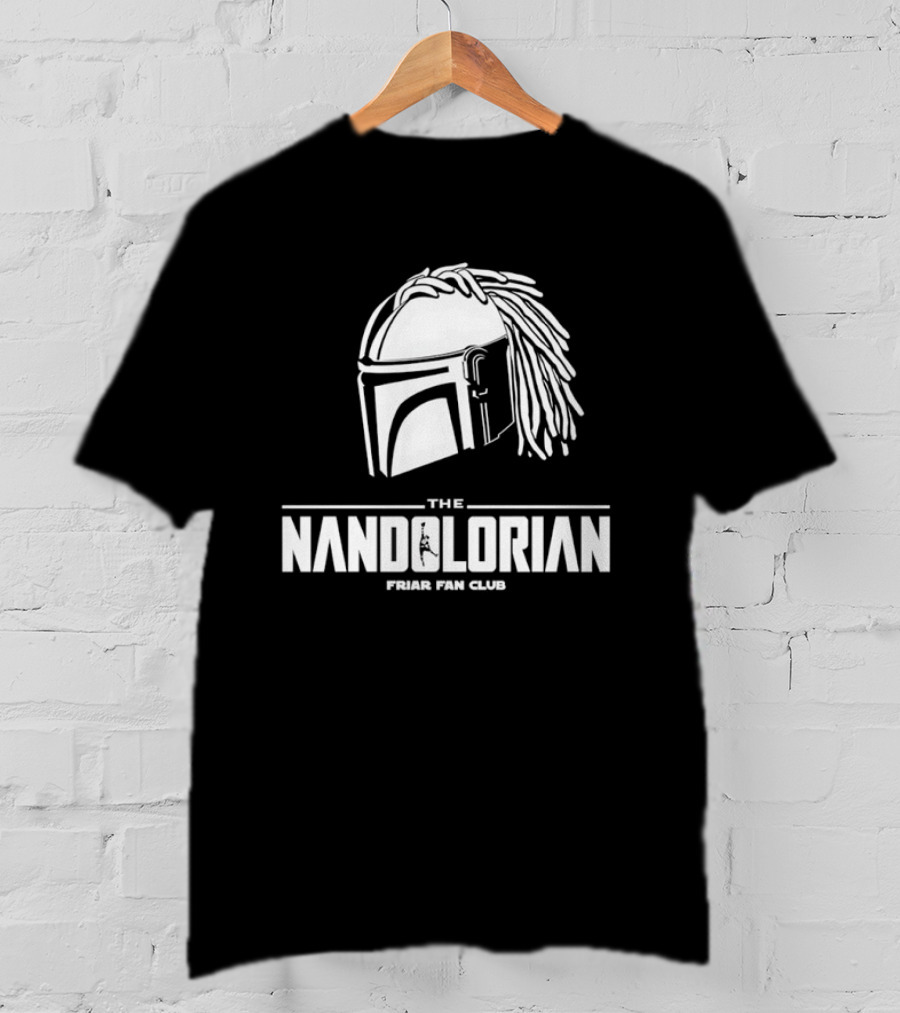 The Mandolorian Friar Fan Club Braids Helmet T-Shirt