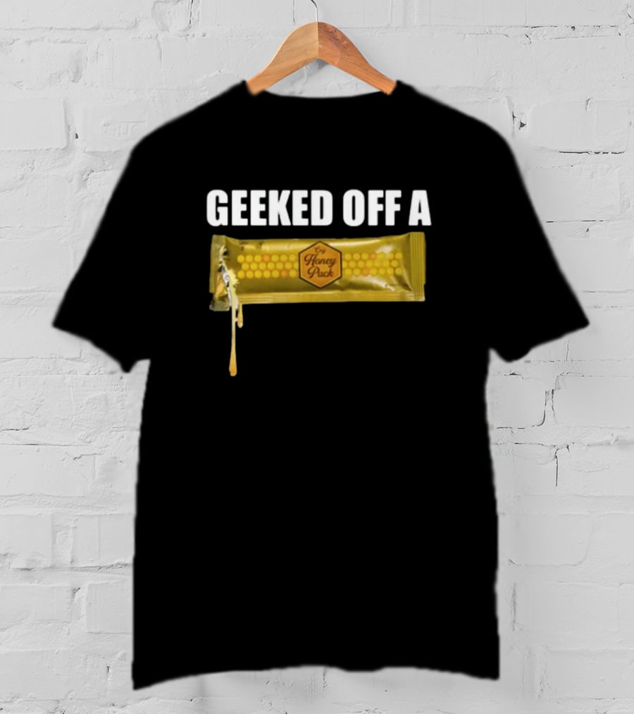 GE Geeked Off A Honey Pack Honeycomb Energy Pouch T-Shirt
