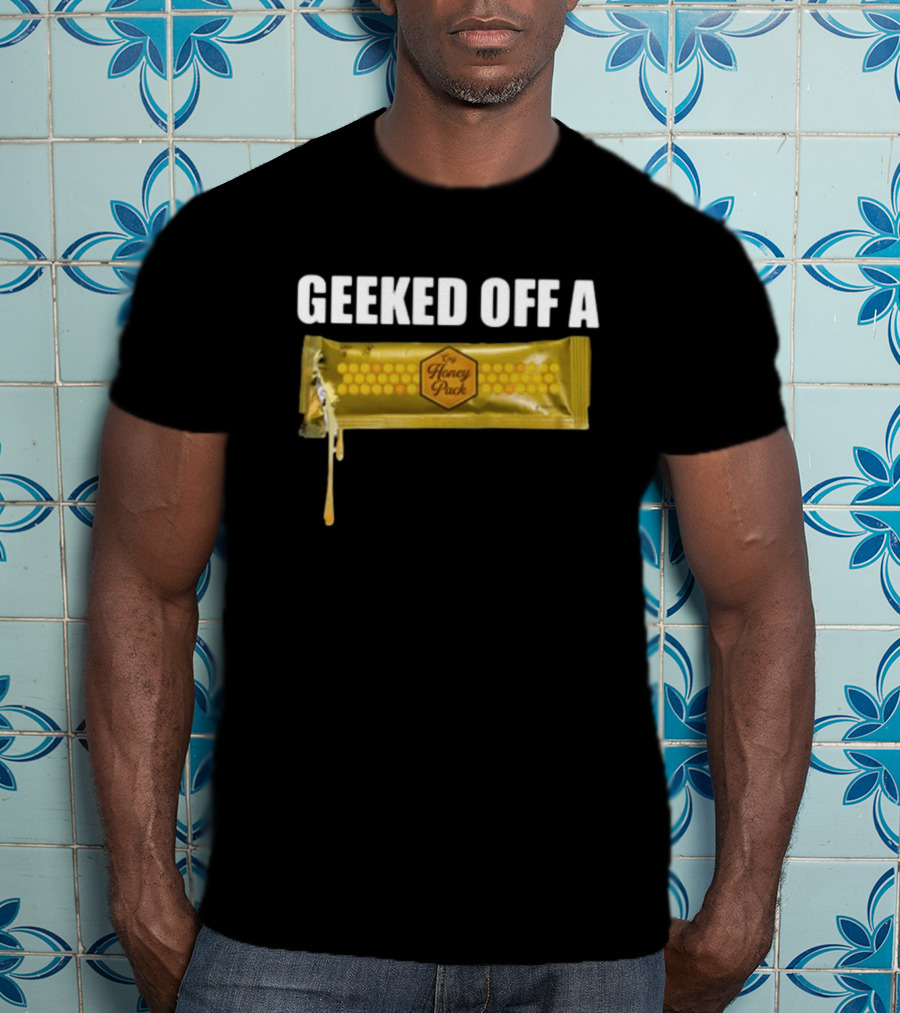 GE Geeked Off A Honey Pack Honeycomb Energy Pouch T-Shirt