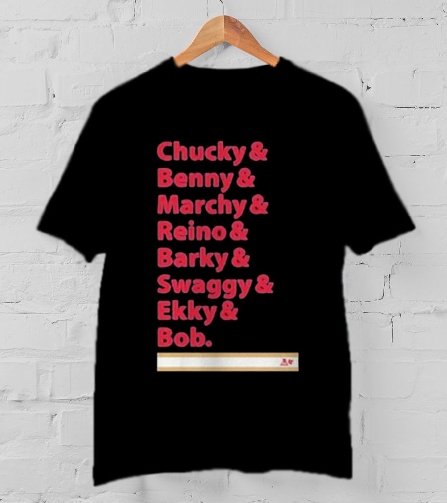 Florida Panthers Chucky Benny Marchy Reino Barky Swaggy Ekky Bob Names T-Shirt