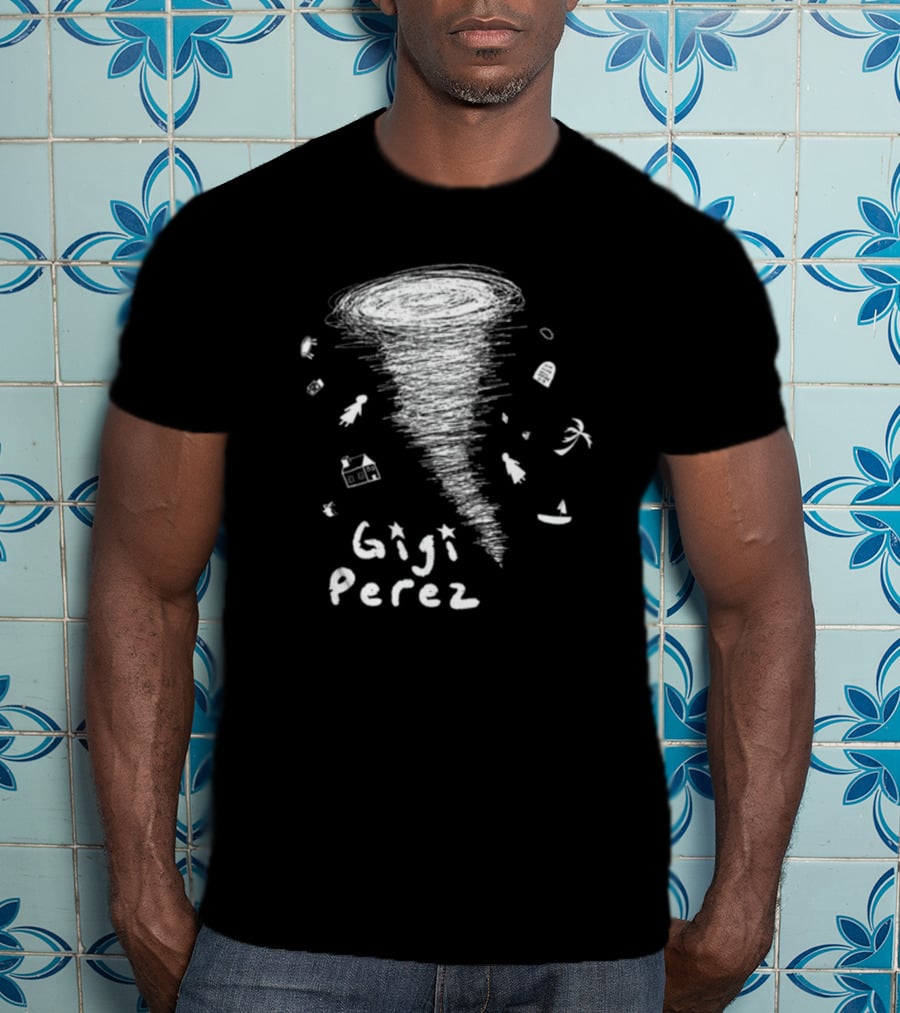 Gigi Perez Twister And Flying Items At The Beach Scene T-Shirt