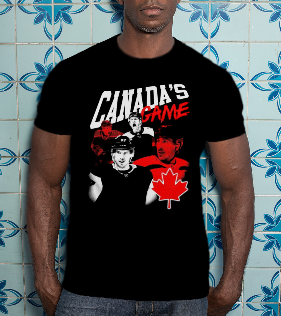 Canada's Game 4 Nations Team Maple Leaf T-Shirt