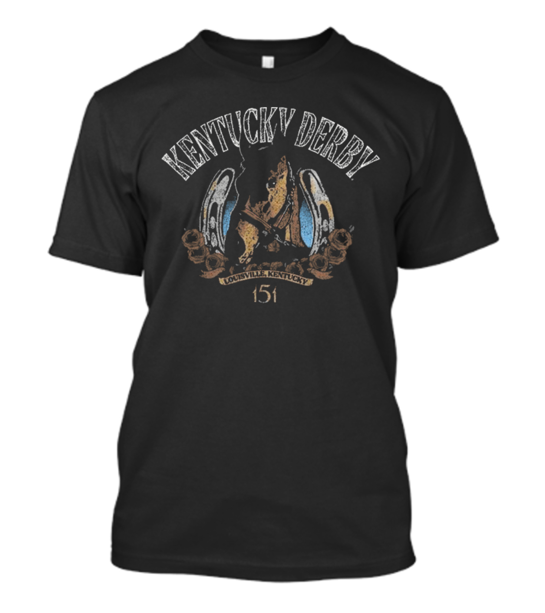 Kentucky Derby 151 Louisville Horse Franklin 2025 T-Shirt