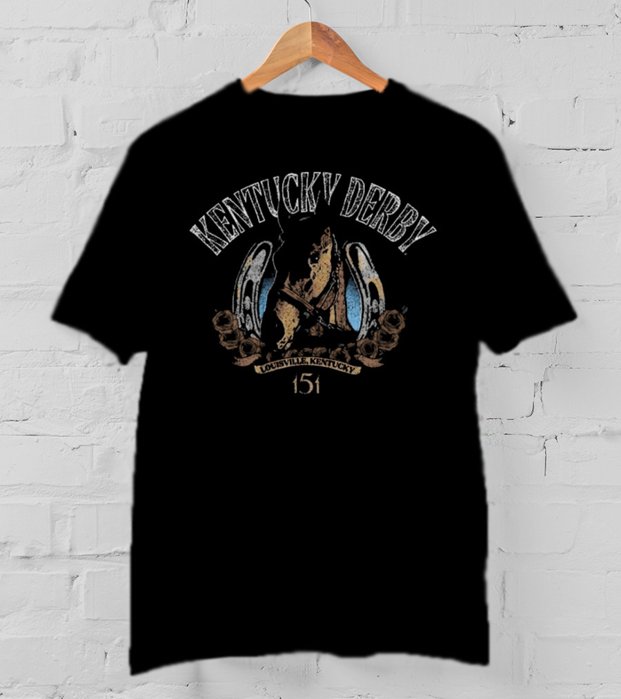 Kentucky Derby 151 Louisville Horse Franklin 2025 T-Shirt
