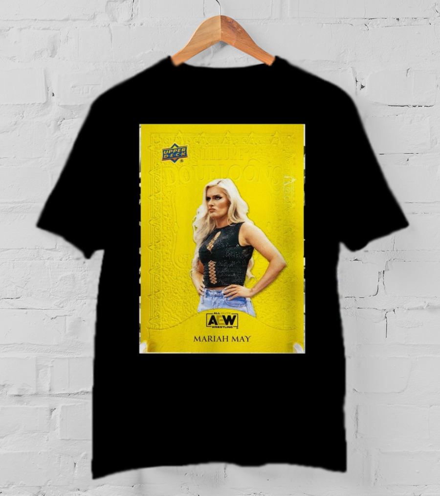 Upper Deck Allure Doubloons AEW All Elite Wrestling Mariah May T-Shirt