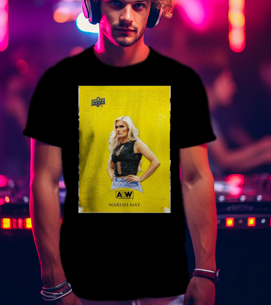 Upper Deck Allure Doubloons AEW All Elite Wrestling Mariah May T-Shirt