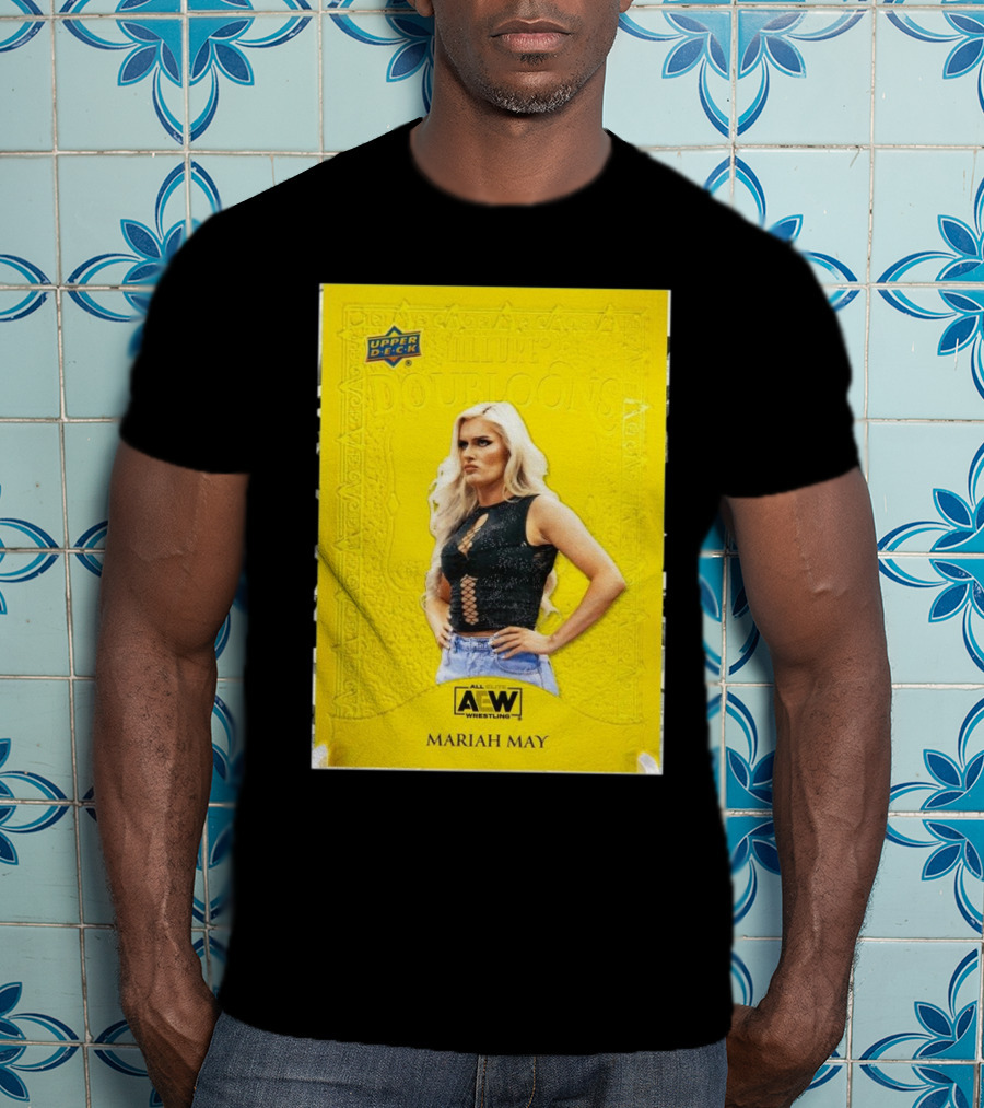Upper Deck Allure Doubloons AEW All Elite Wrestling Mariah May T-Shirt