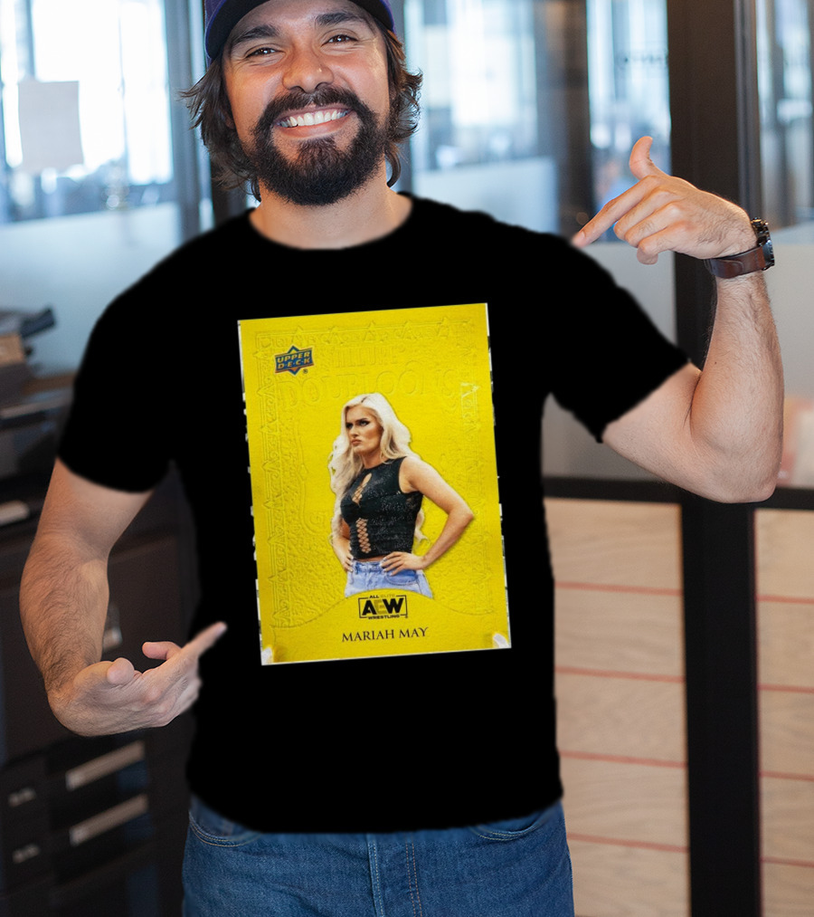 Upper Deck Allure Doubloons AEW All Elite Wrestling Mariah May T-Shirt