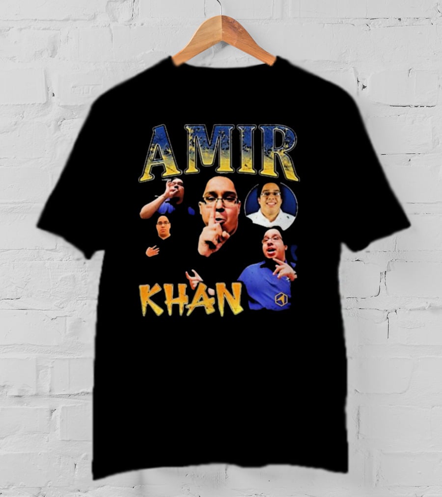 Amir Khan Retro McNeese State Players 2025 John Fanta T-Shirt