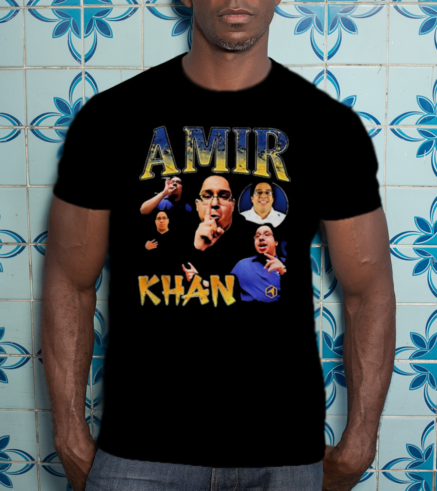 Amir Khan Retro McNeese State Players 2025 John Fanta T-Shirt