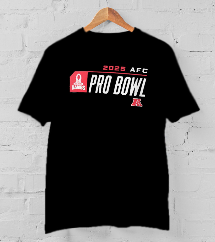 AFC 2025 Pro Bowl Games Pick-A-Player Event Logo T-Shirt