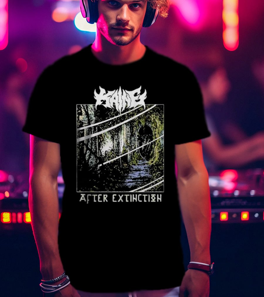 "Zaid After Extinction Overgrown Ruins Path" T-Shirt
