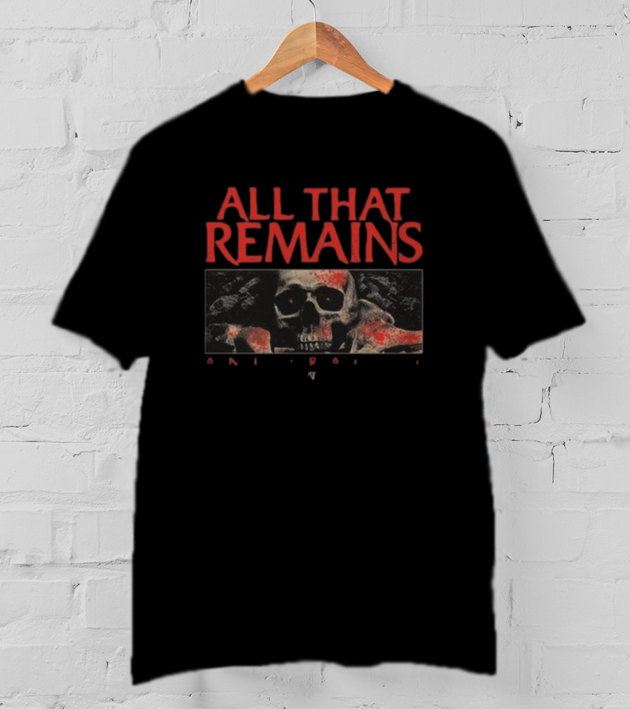All That Remains Skull Blood And Stone T-Shirt