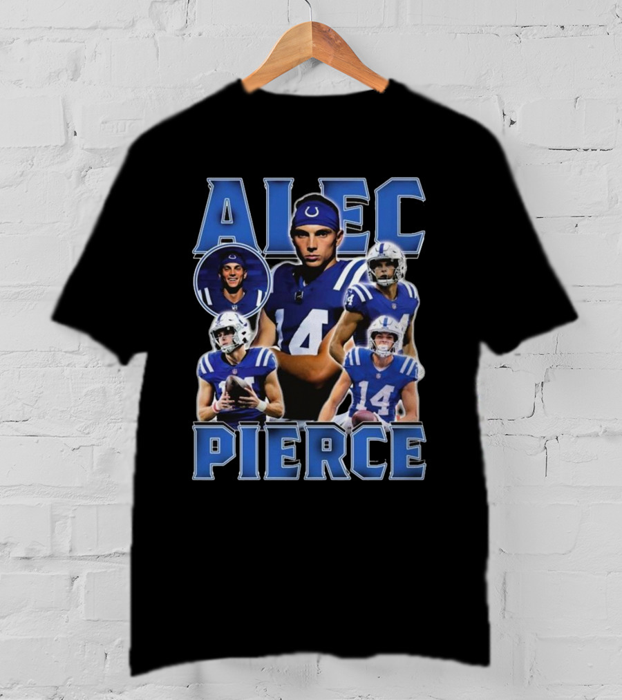 Alec Pierce Indianapolis Football Number 14 Colts T-Shirt