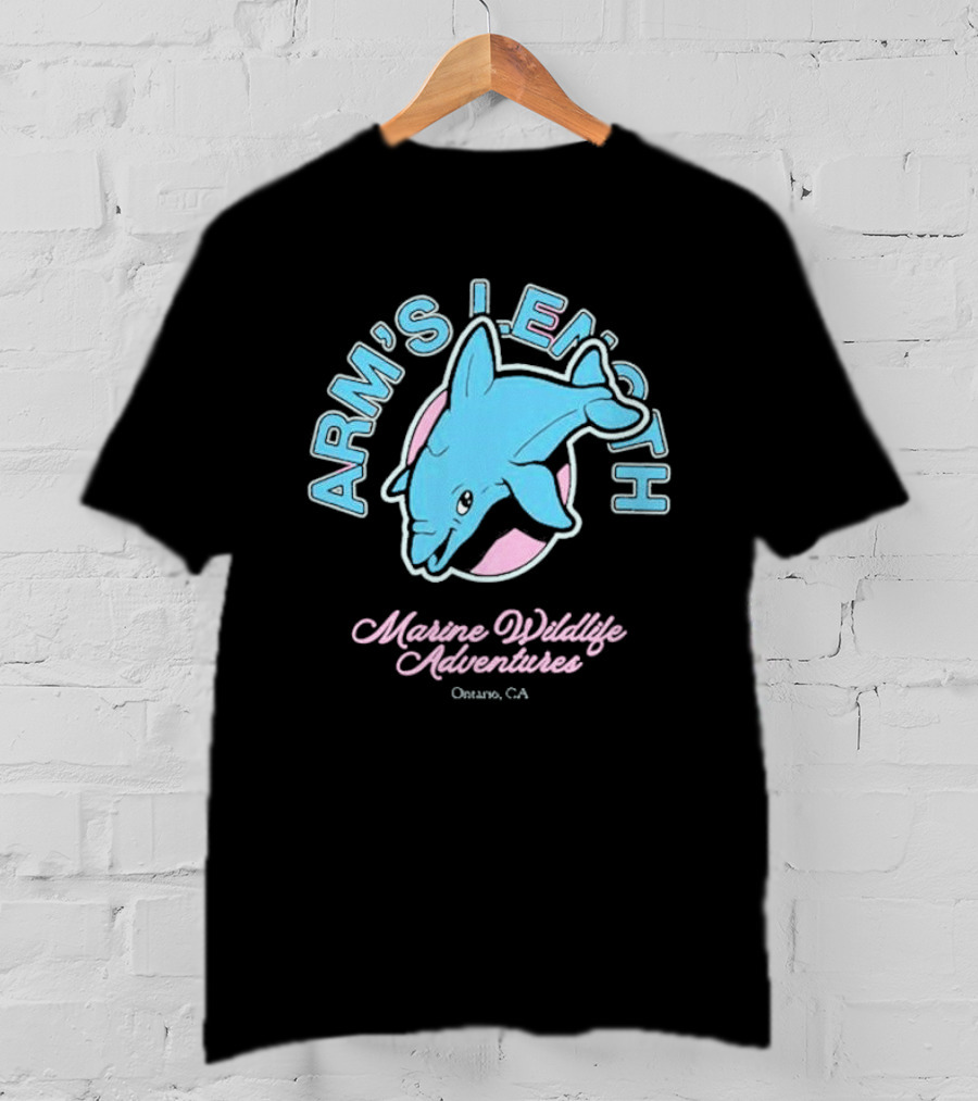 Arm’s Length Marine Wildlife Adventures Ontario CA Dolphin T-Shirt