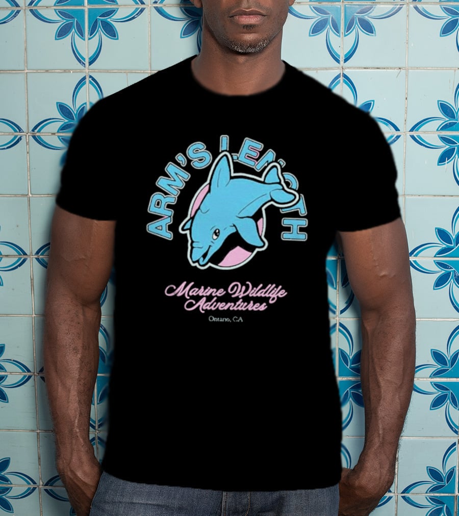 Arm’s Length Marine Wildlife Adventures Ontario CA Dolphin T-Shirt