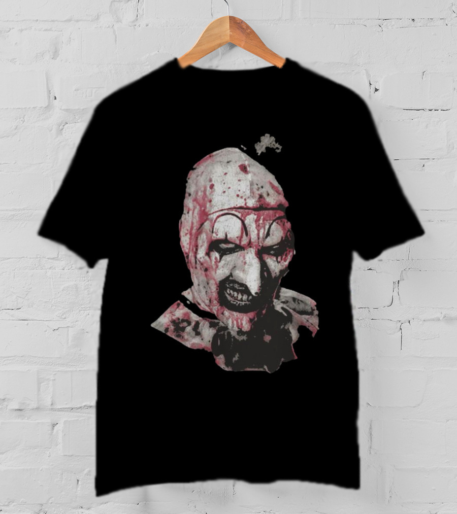 Art The Clown Creepy Bloody Horror Icon T-Shirt