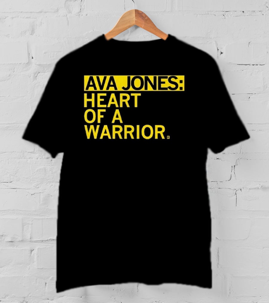 Ava Jones Heart Of A Warrior T-Shirt