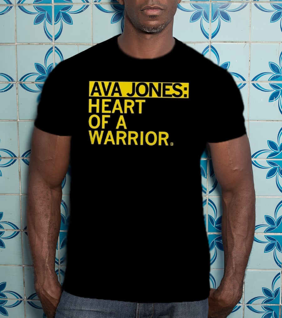 Ava Jones Heart Of A Warrior T-Shirt