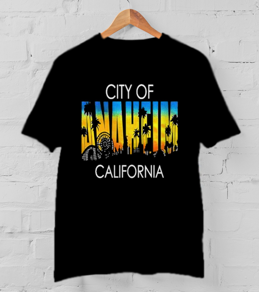 Babymetal City Of Anaheim California Sunset Ferris Wheel Tour T-Shirt