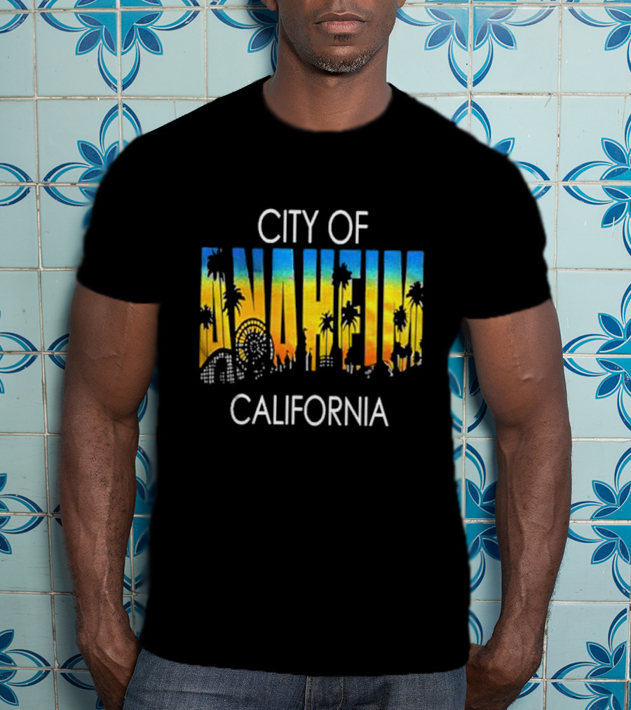 Babymetal City Of Anaheim California Sunset Ferris Wheel Tour T-Shirt