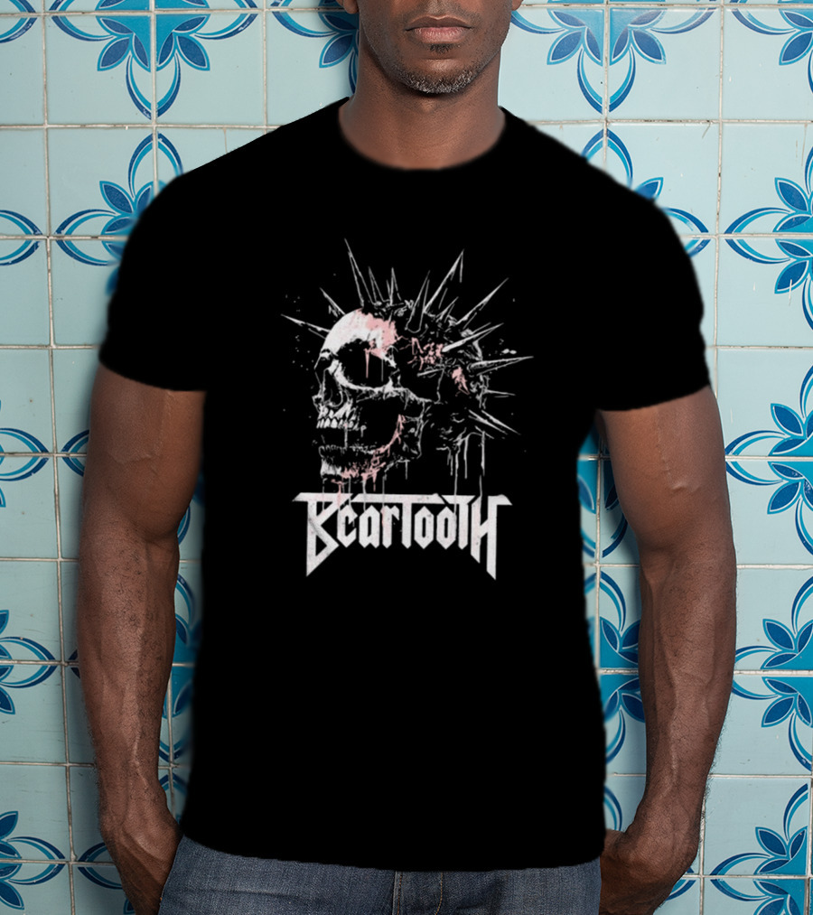 Beartooth Spike Skull Graphic T-Shirt