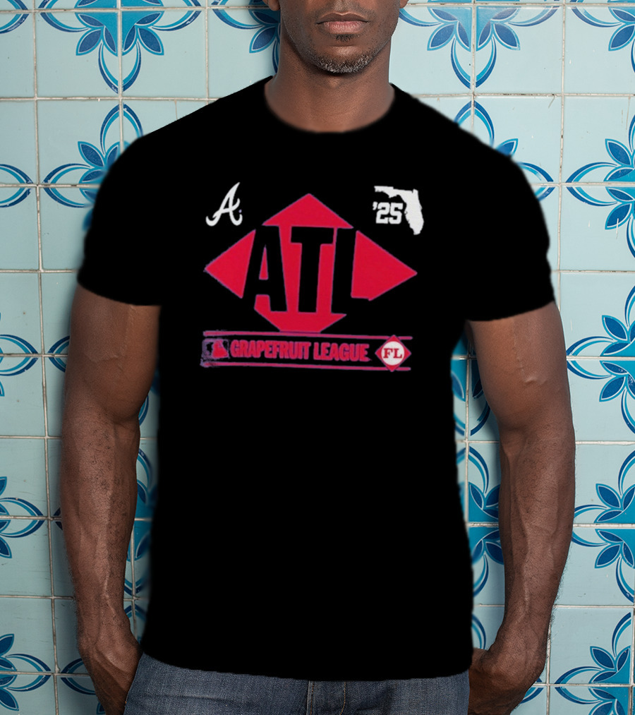 Atlanta Braves 2025 Grapefruit League Florida ATL Icon T-Shirt