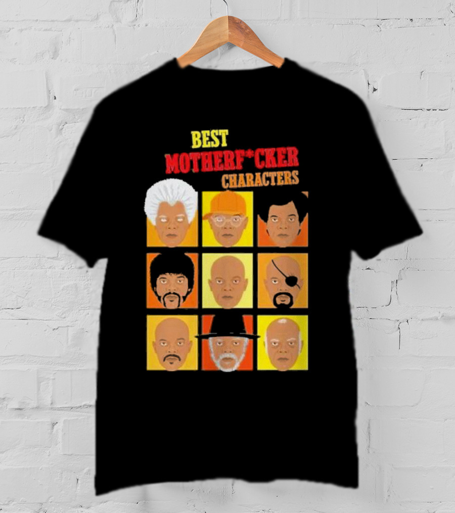 Best Motherfucker Characters T-Shirt