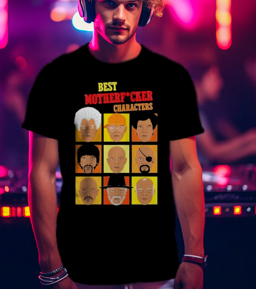 Best Motherfucker Characters T-Shirt