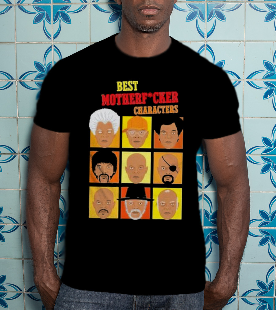 Best Motherfucker Characters T-Shirt