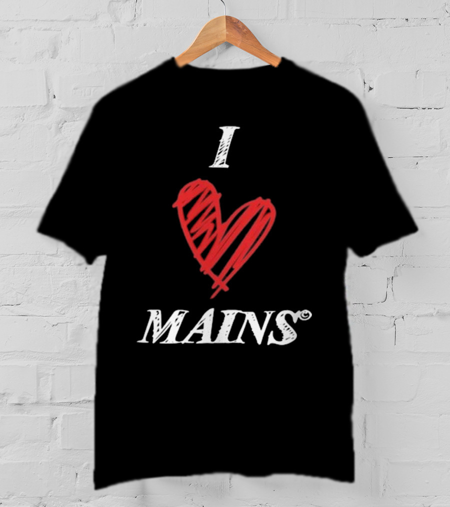 Big Smoke I Heart Mains T-Shirt