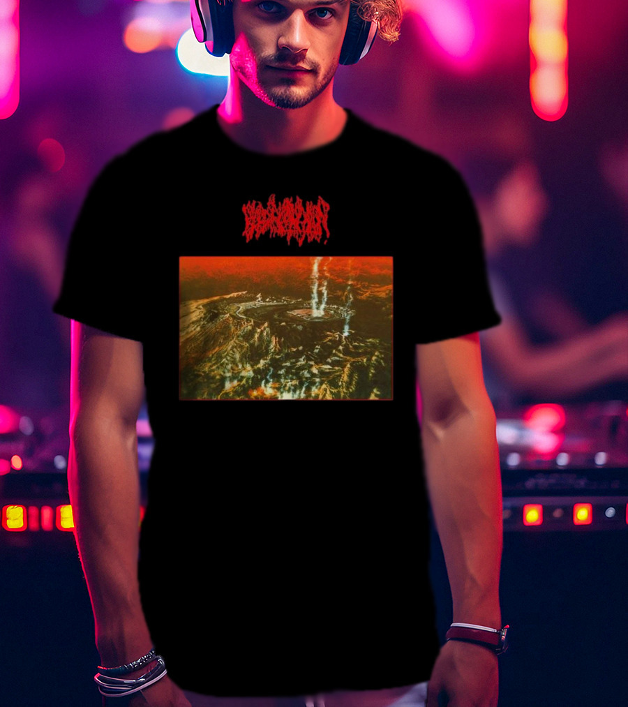 Blood Incantation Starspawn Volcanic Eruption Scene April 25 2025 T-Shirt