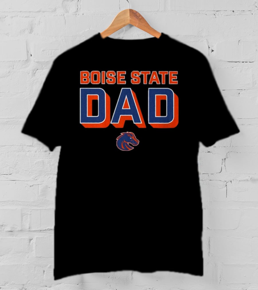 Boise State Broncos Logo Boise State Dad T-Shirt
